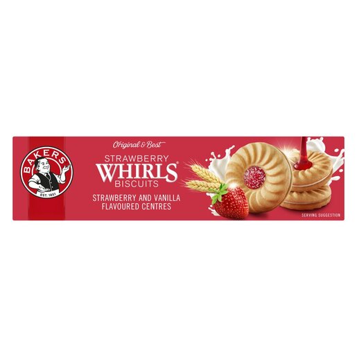 BAKERS STRAWBERRY WHIRLES