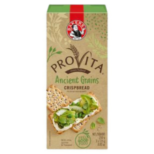 BAKERS PROVITA WHOLEWHEAT CRACKER - ANCIENT GRAINS
