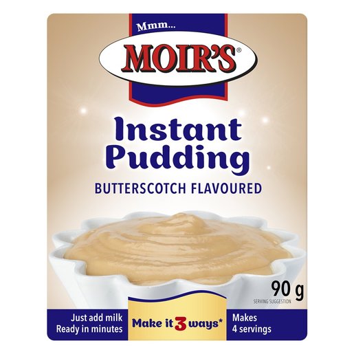 MOIR'S INSTANT PUDDING BUTTERSCOTCH