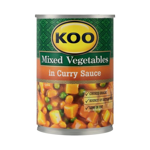 KOO MIXED VEGGIES IN CURRY SAUCE