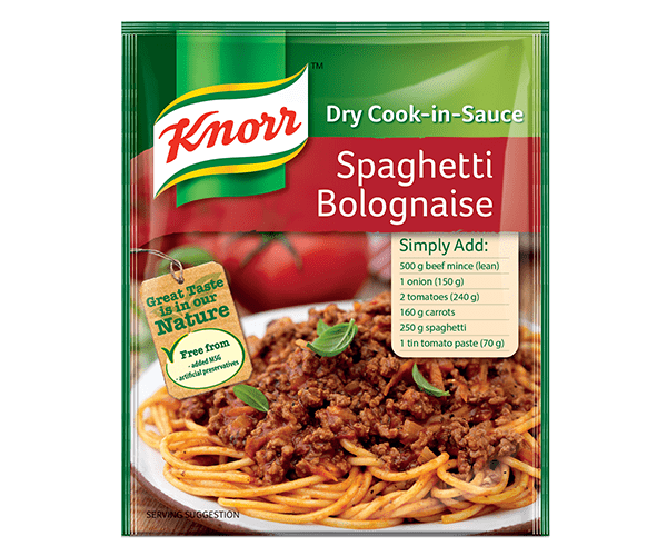 KNORR SPAGHETTI BOLOGNAISE