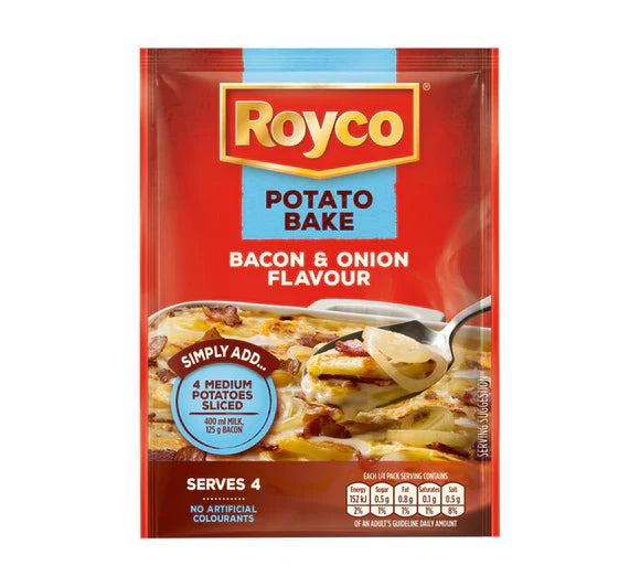 ROYCO POTATO BAKE - BACON & ONION
