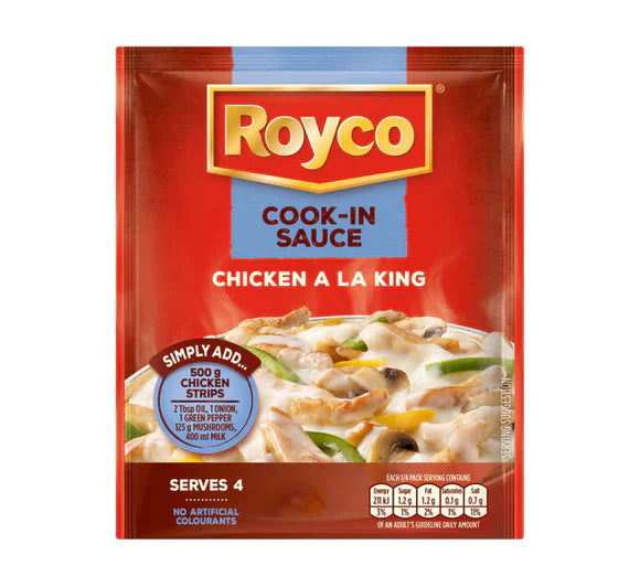 ROYCO CHICKEN A LA KING COOK IN SAUCE