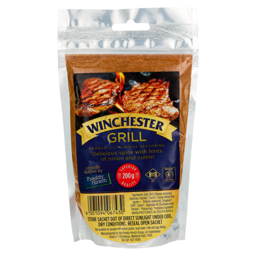 FREDDY HERSCH WINCHESTER GRILL SPICE