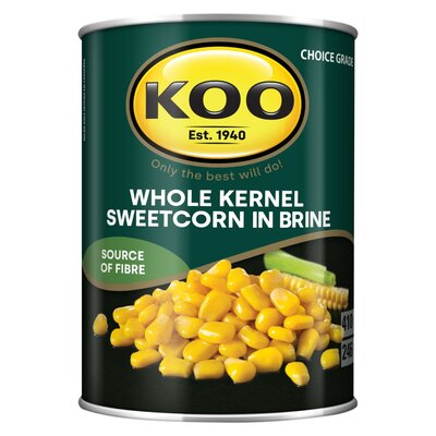 KOO WHOLE KERNAL SWEETCORN IN BRINE
