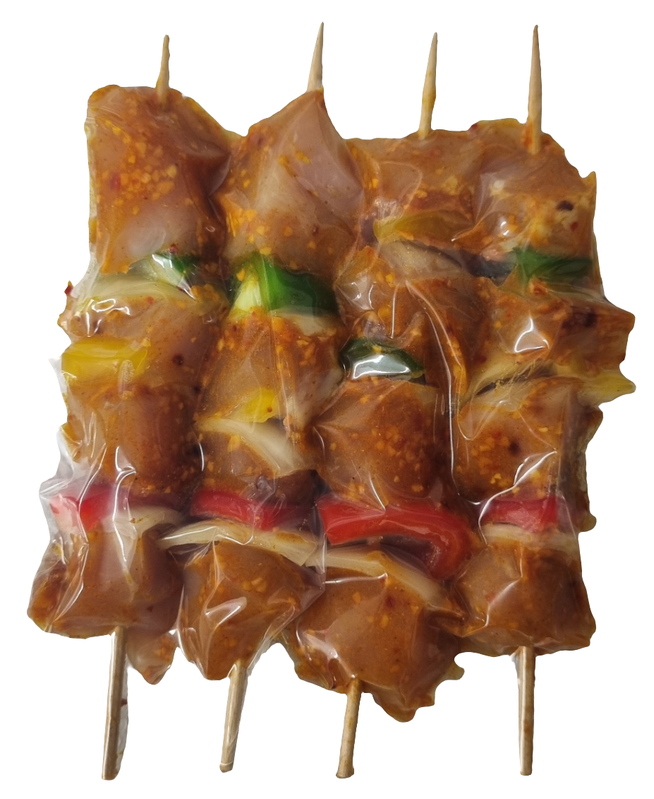 CHICKEN SOSATIES (WITH VEGIES)